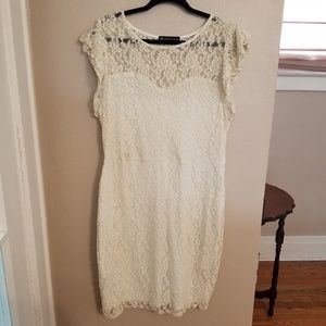 Ivory Lace Dress
